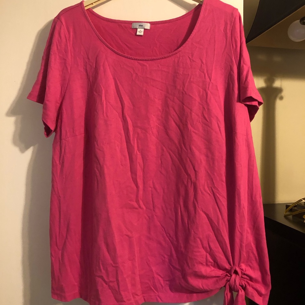 Ellos side tie t shirt